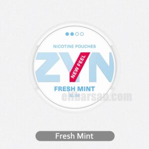 ZYN Slim Fresh Mint 6MG - Light and Crisp Mint Flavor for Instant Freshness