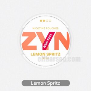 ZYN Slim Lemon Spritz 6MG - Sparkling Lemon Flavor for a Zesty Refresh