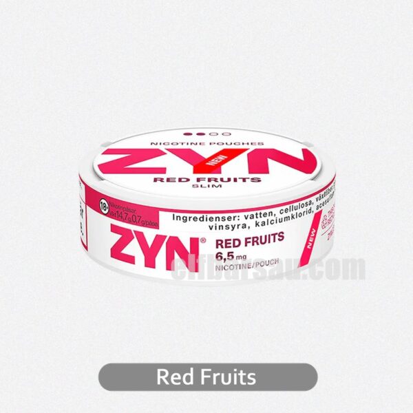 ZYN Slim Red Fruits 6MG - Juicy Red Berries Blend for a Sweet Treat - Image 2