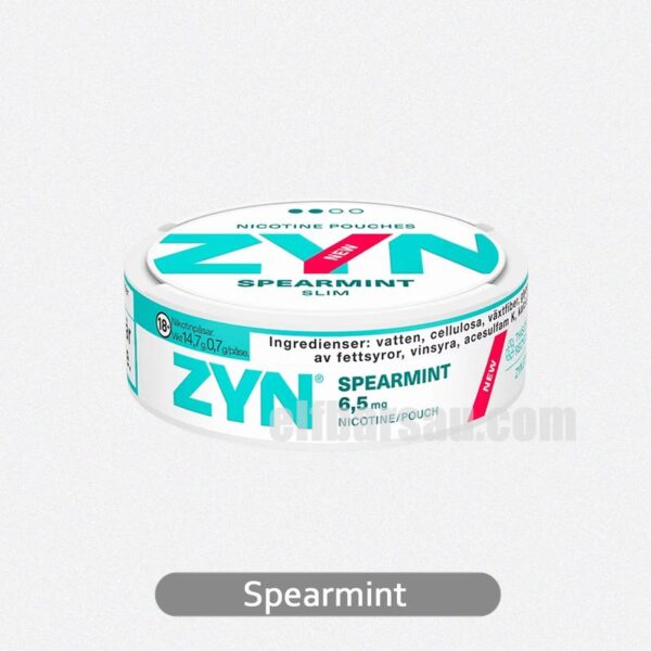 ZYN Slim Spearmint 6MG - Smooth Spearmint Flavor for a Refreshing Feel - Image 2