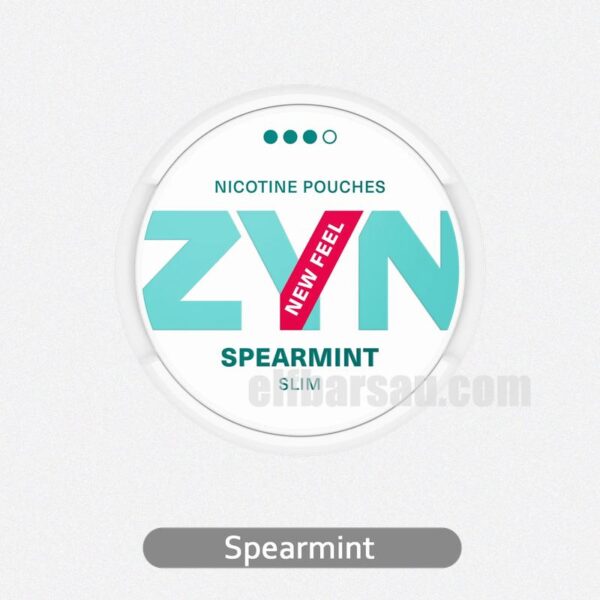 ZYN Slim Spearmint 9MG - Crisp Spearmint Blast with Extra Strength